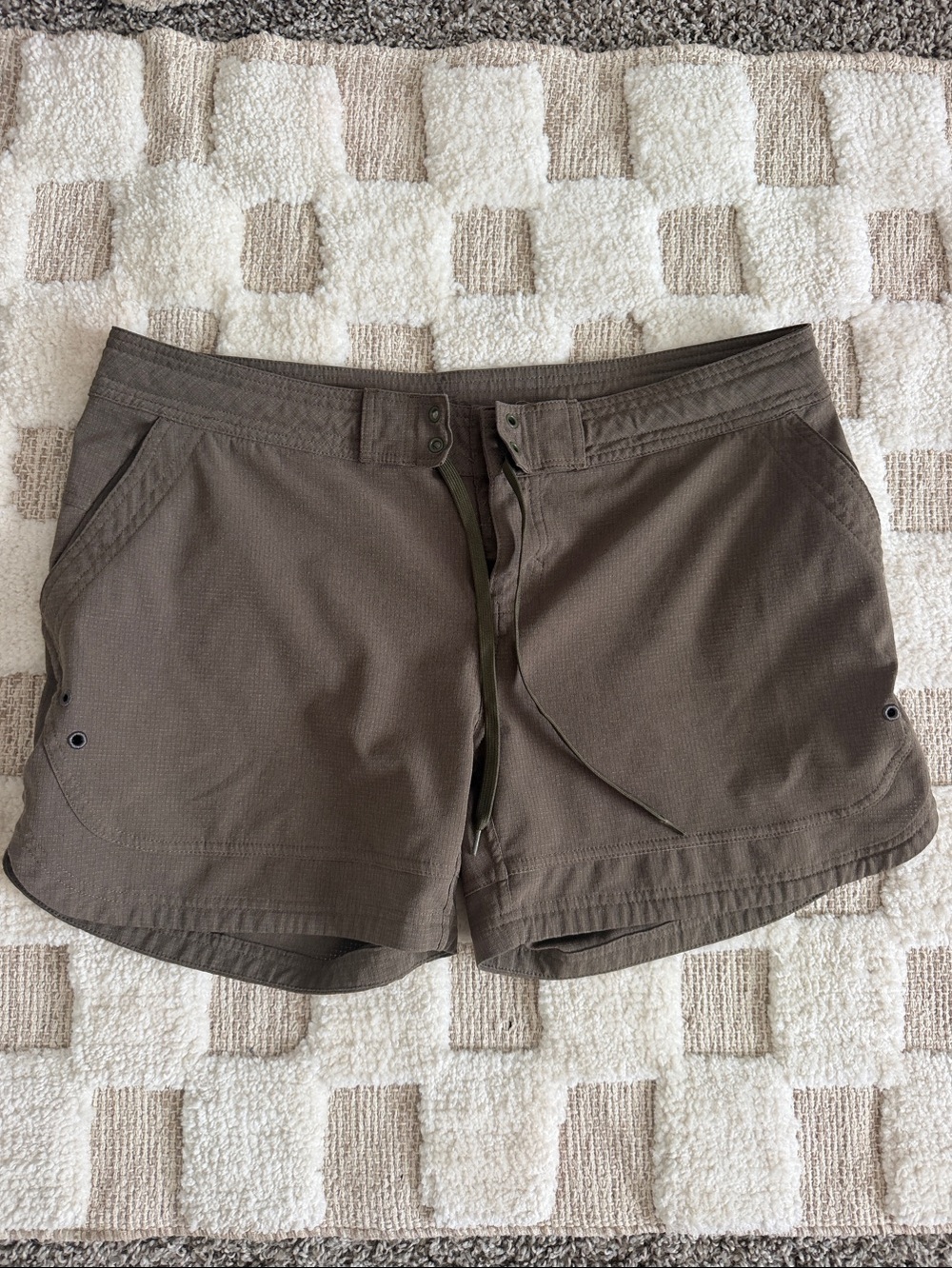 Prana Olive Utility Athletic Shorts